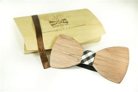 burberry wood bow tie